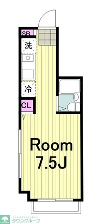 フラット佐藤の物件間取画像
